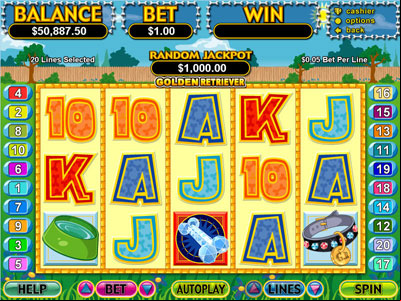 Golden Retriever Video Slot