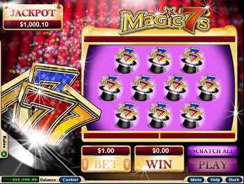 Magic 7's Scratch Card