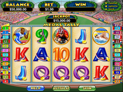 Medal Tally Video Slot