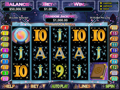 Warlock's Spell Video Slot